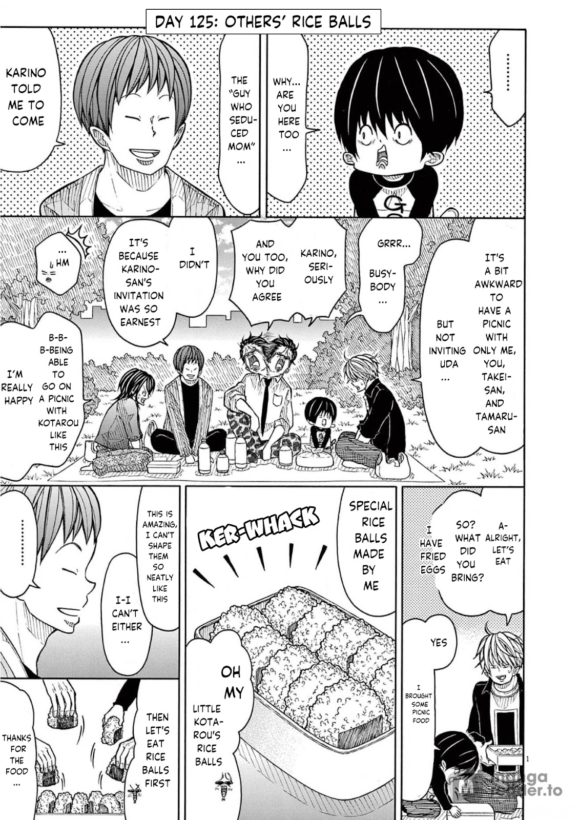 Kotaro Lives Alone, Chapter 125 image 001